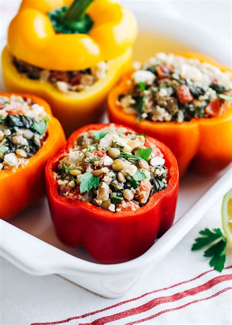 Healthy Delights: Quinoa and Veggie Stuffed Peppers